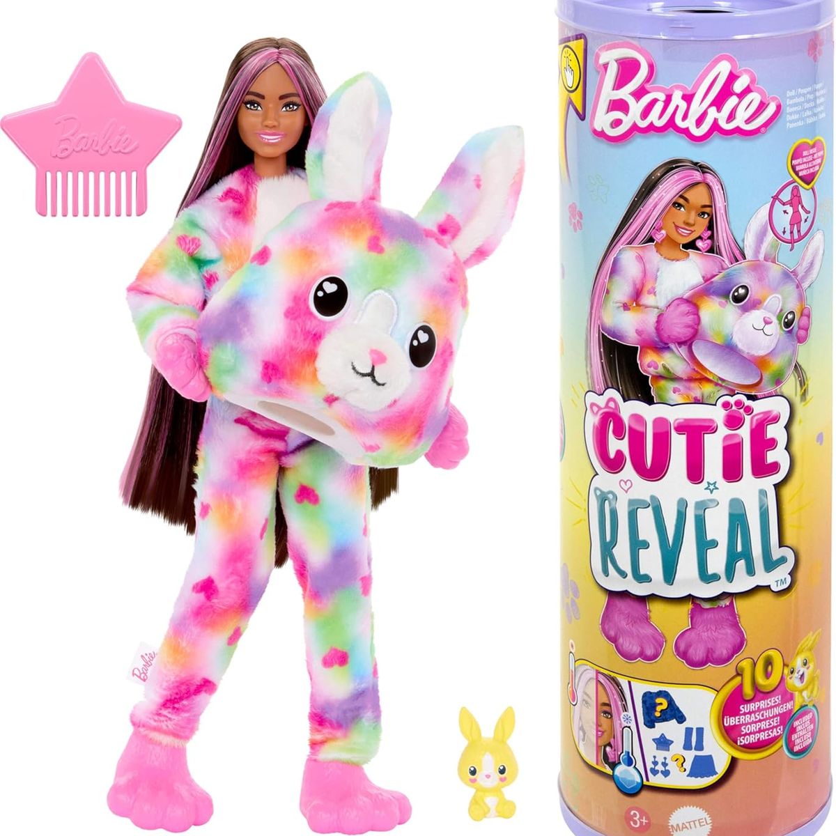 BARBIE - Muñeca Barbie Cutie Reveal Sueños Disfraz Conejo