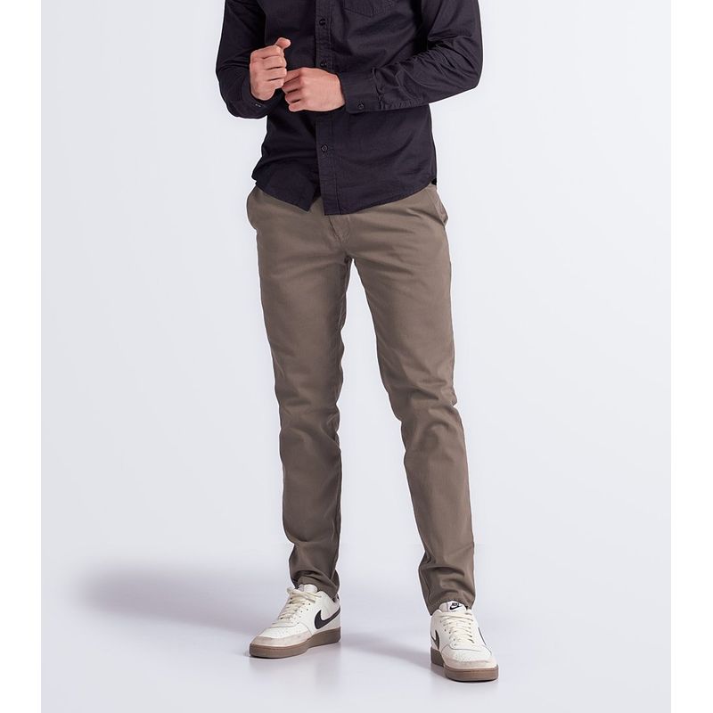GAS EVOLUTION JEANS - Pantalon Chino para Hombre Slim Gas