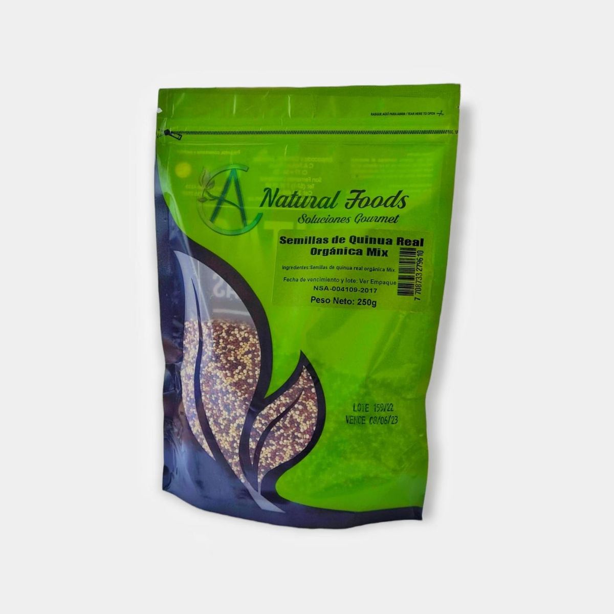 NATURAL FOODS - Semilla De Quinoa Real Organica Mix X 250 Gr - Natural Foods