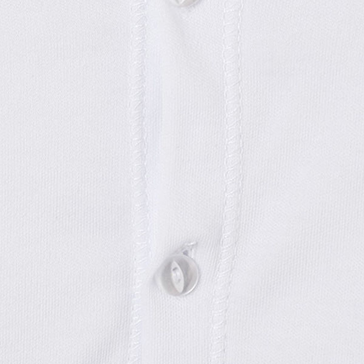 SANTANA - Combo X5 Camiseta Bebé Manga Larga Blanca