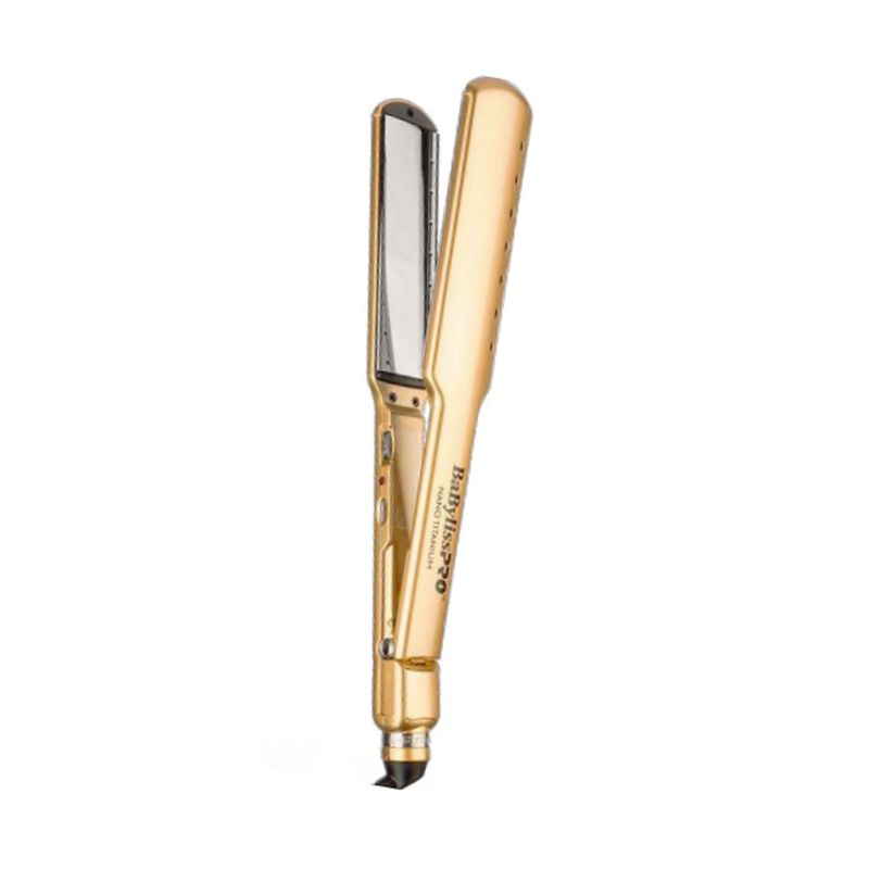 BABYLISS - Plancha Profesional Babyliss 4083 Dry Titanium Dorada 1 ½"