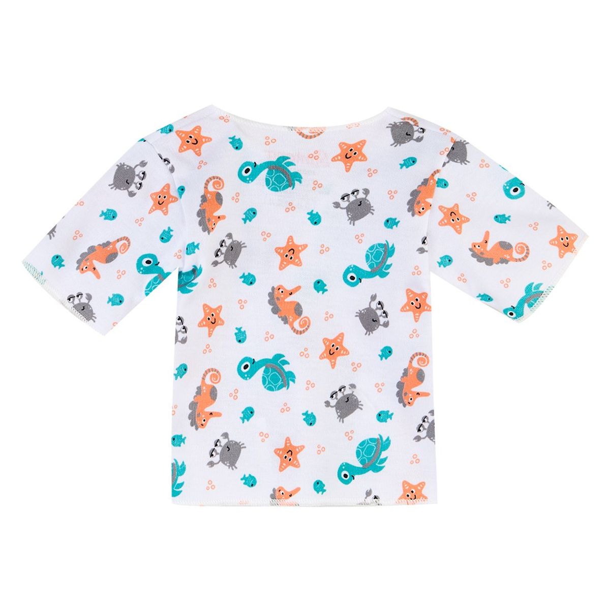 SANTANA - Camiseta Manga Corta Bebé Prematuro Niño Benetton