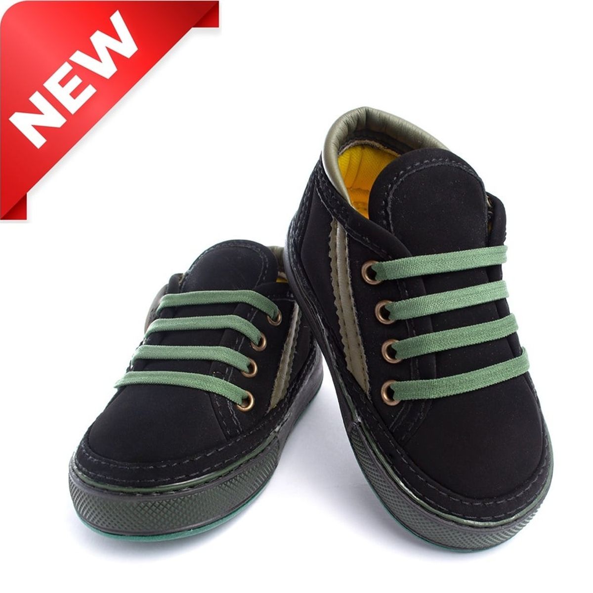 ZAPATOS PILIN - Urban Negro Lemon + Tenis Caminante Niños + Zapatos Pilin