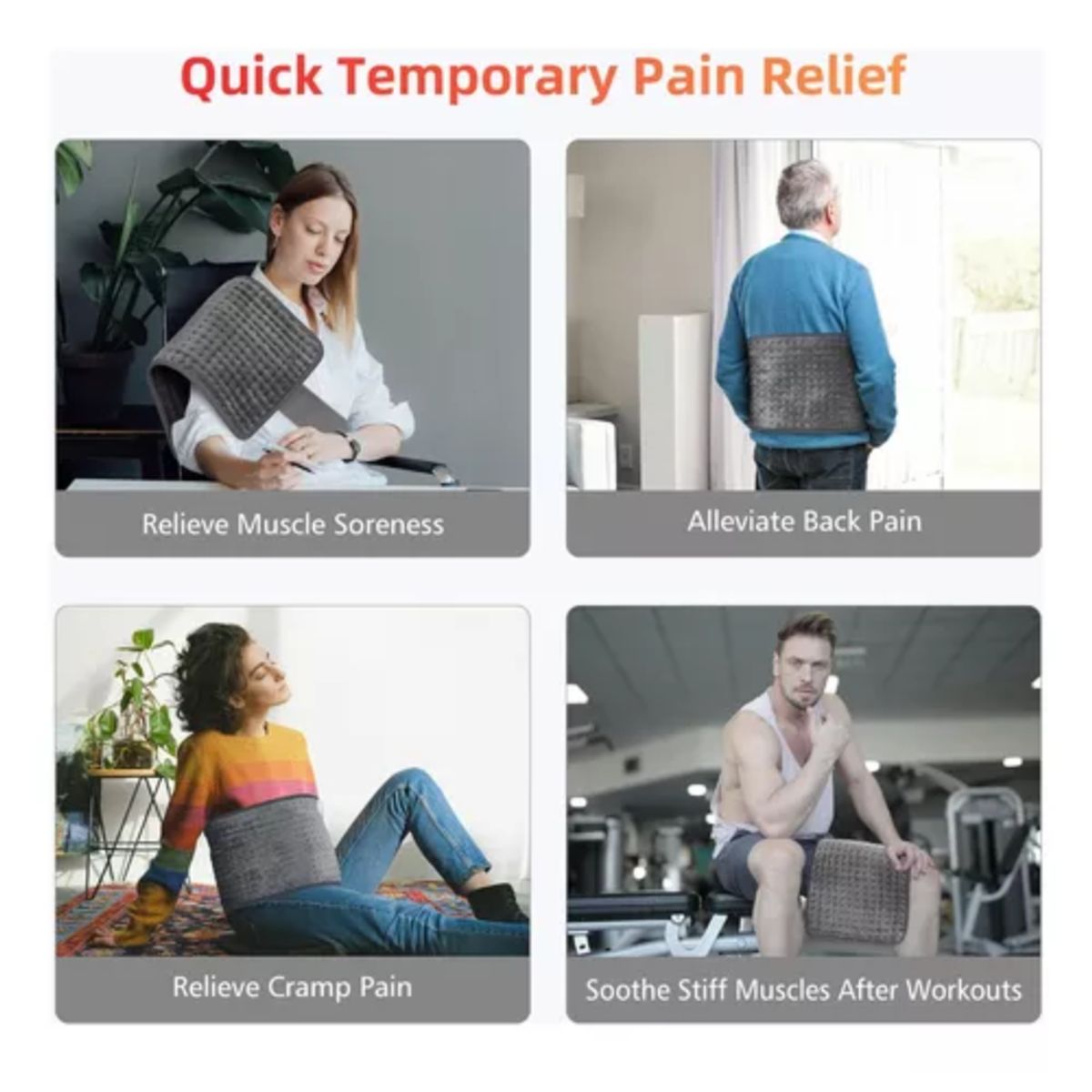 GENERICO - Manta Eléctrica con Cierre Autoadherente Gamma & Tech