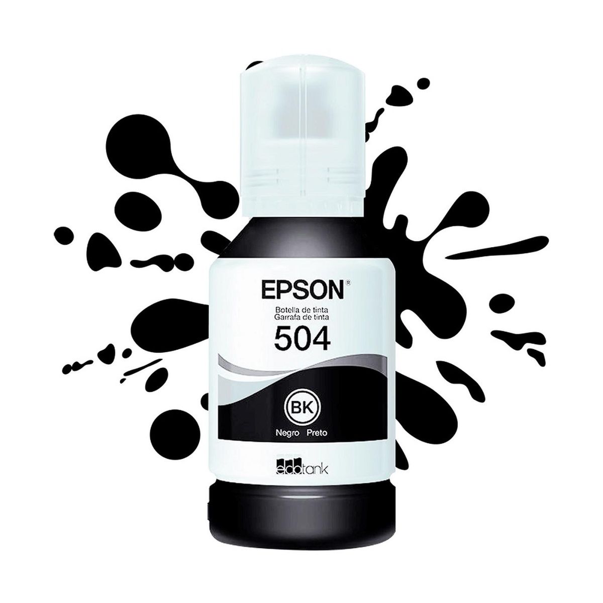 EPSON - Botella de Tinta Epson Ecofit Color Negro T504 PRBA