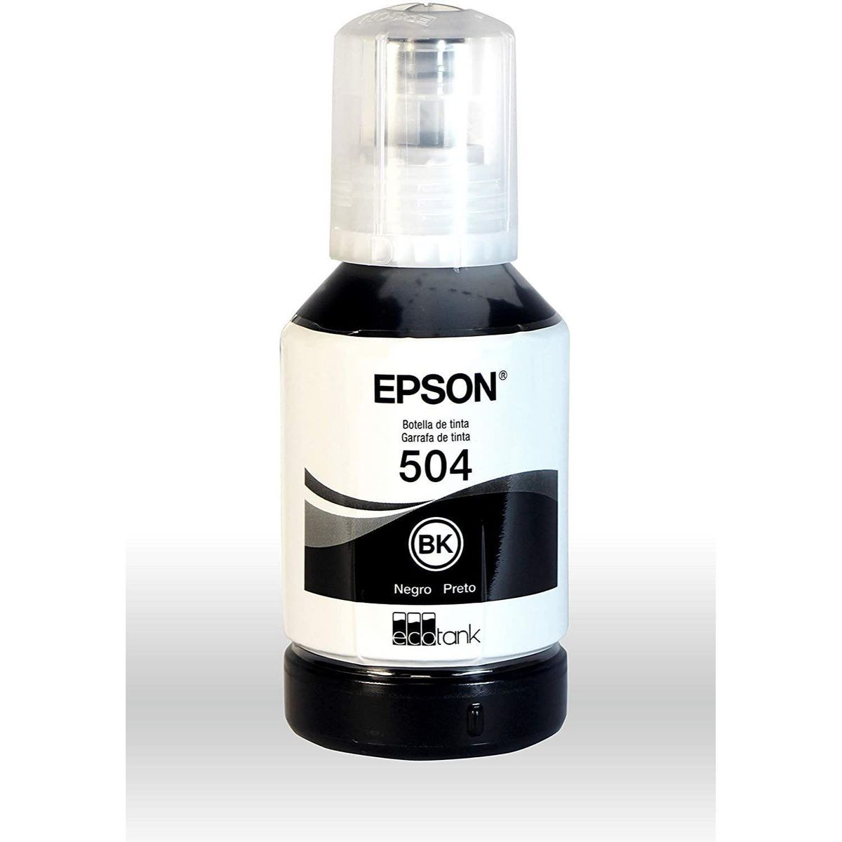 EPSON - Pack de 2 botellas de tinta Epson T504 Negro