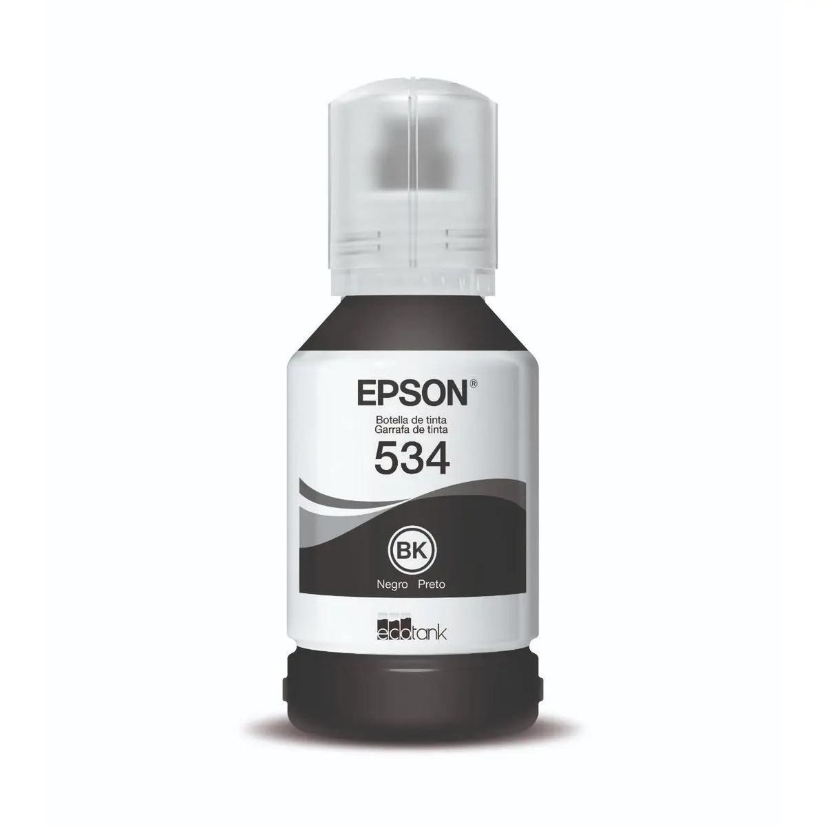 EPSON - Botella de Tinta Pigmentada Epson Ecofit Color Negro T534