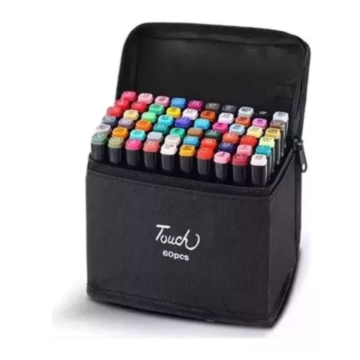 GENERICO - Set Marcadores 80 Piezas, Colores, Doble Punta, Touch