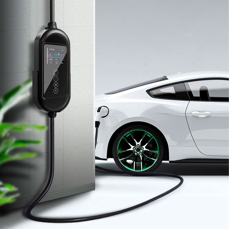 EVINKA - Cargador Portátil Para Carro Eléctrico