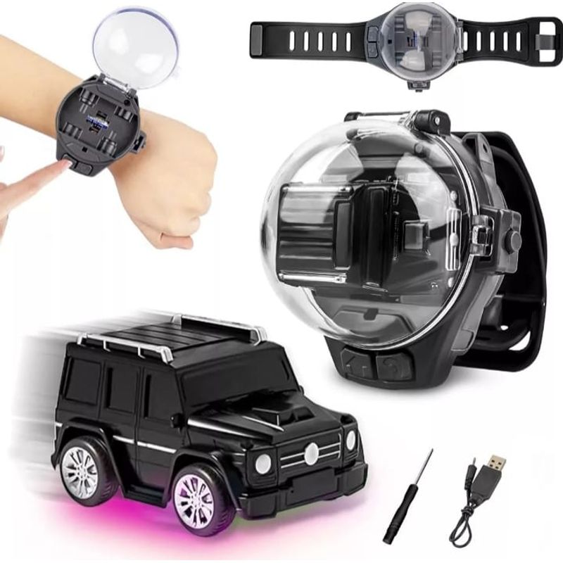 UNIVERSAL - Juguete Reloj Con Camioneta A Control Remoto Color Negro
