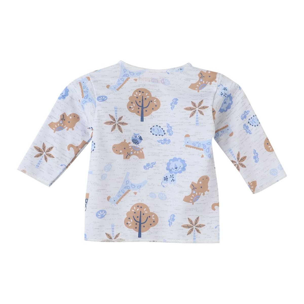 SANTANA - Camiseta Manga Larga Bebé Prematuro Niño Caqui