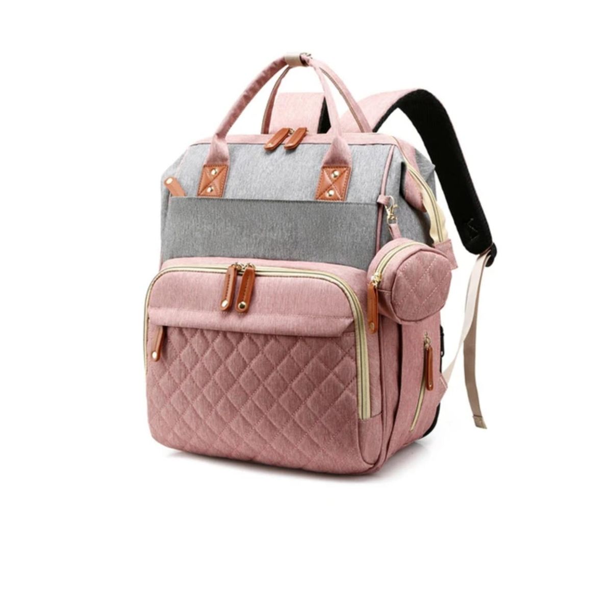 GENERICO - Pañalera morral de bebe tipo cuna practica cambiador