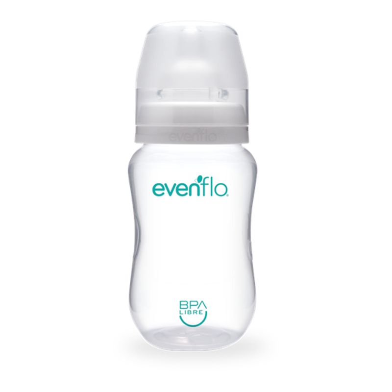 EVENFLO - Biberon Cuello Ancho 9 Onzas Polipropileno Transp - Evenflo