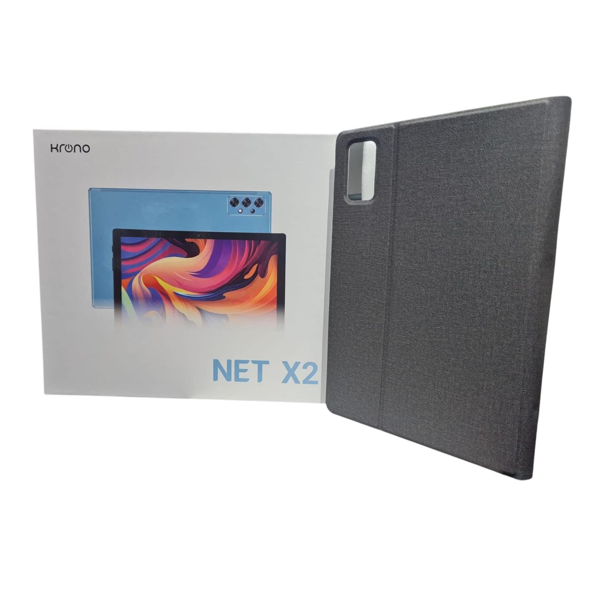 KRONO - TABLET KRONO NET X2 8RAM/ 64GB INCLUYE FOLDER  GRIS