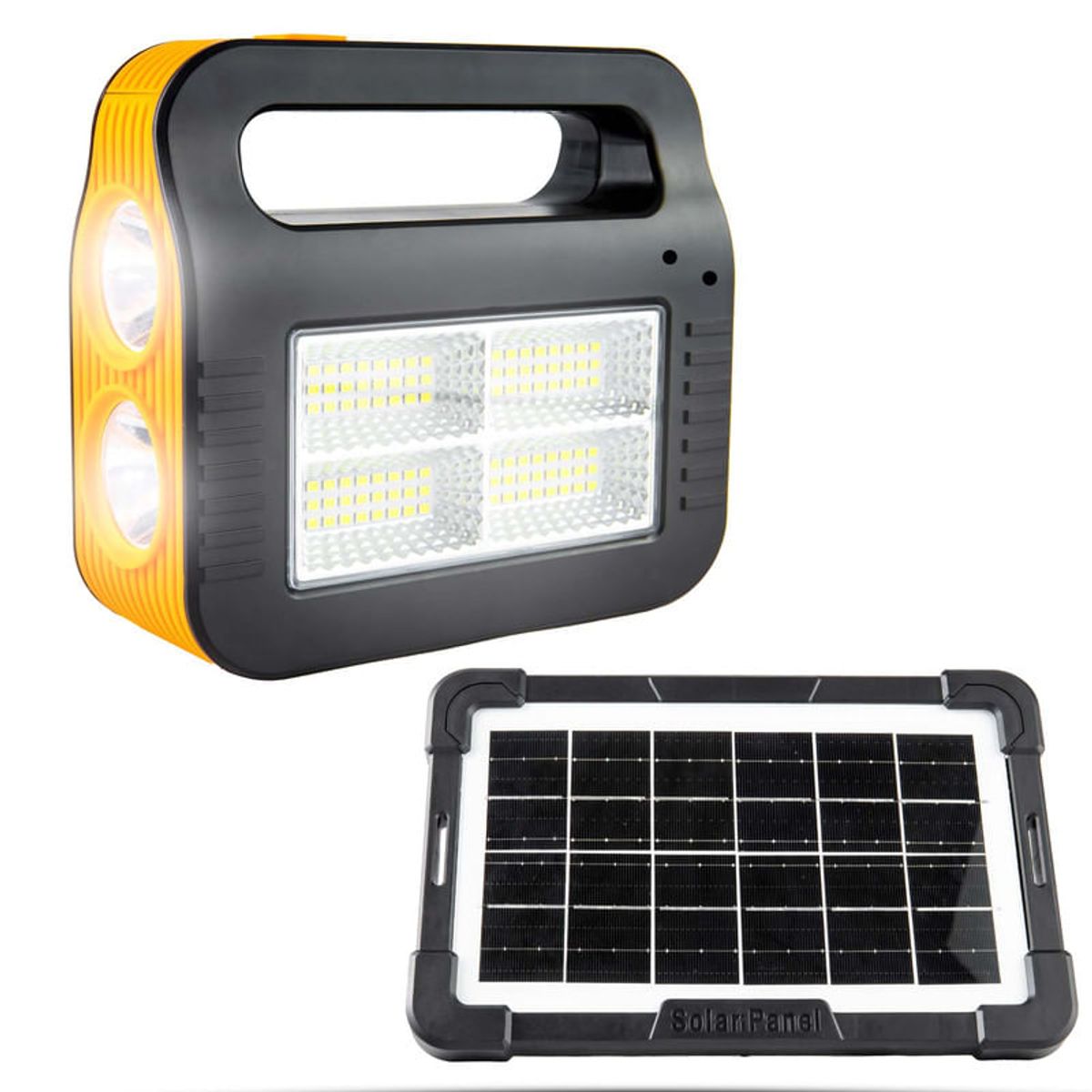 ENERGY PLUS - Lámpara Emergencia Solar LED Multifuncional Carga Múltiple
