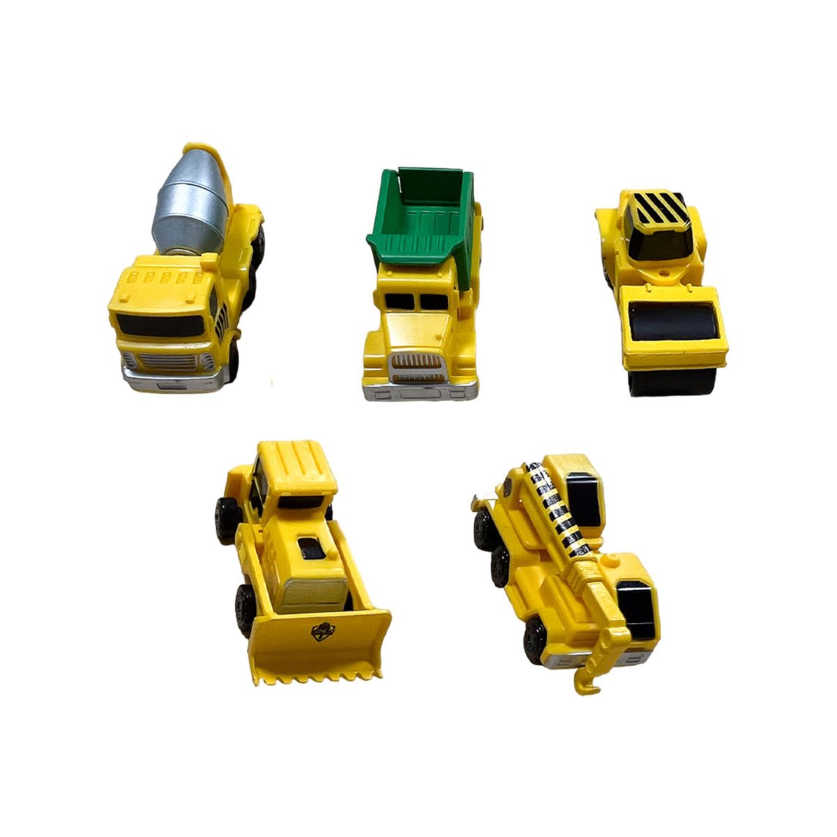 TOY LOGIC - Pack x 5 Carros Construction Micro Systemz