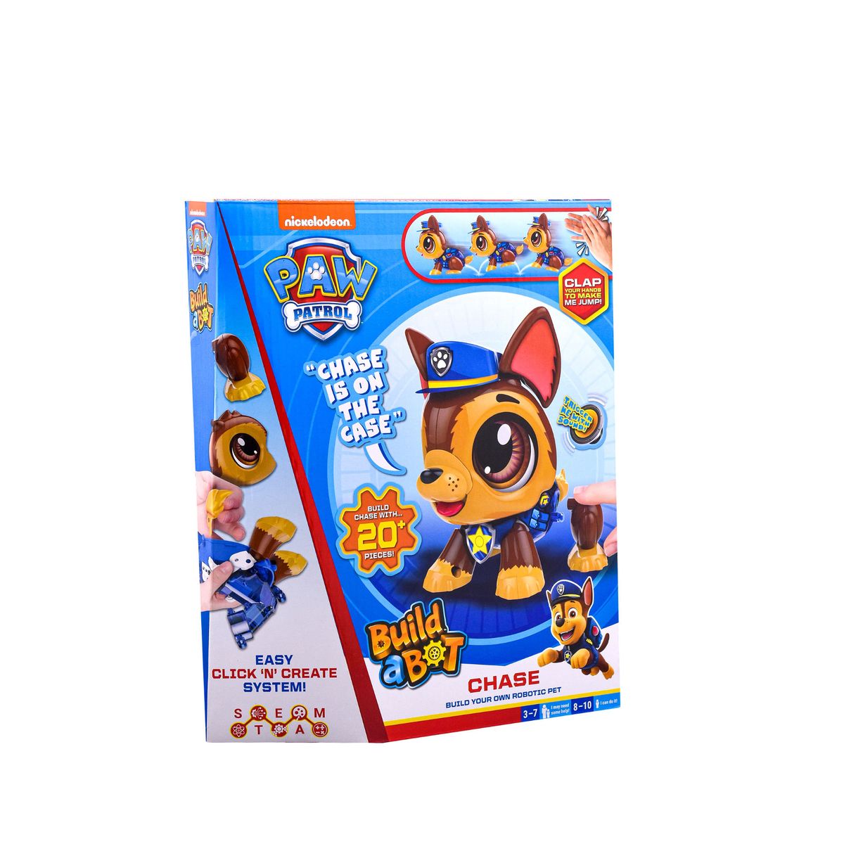 BUILT A BOT - Muñeco Electrónico Armable con Sonidos Build a Bot Paw Patrol Chase