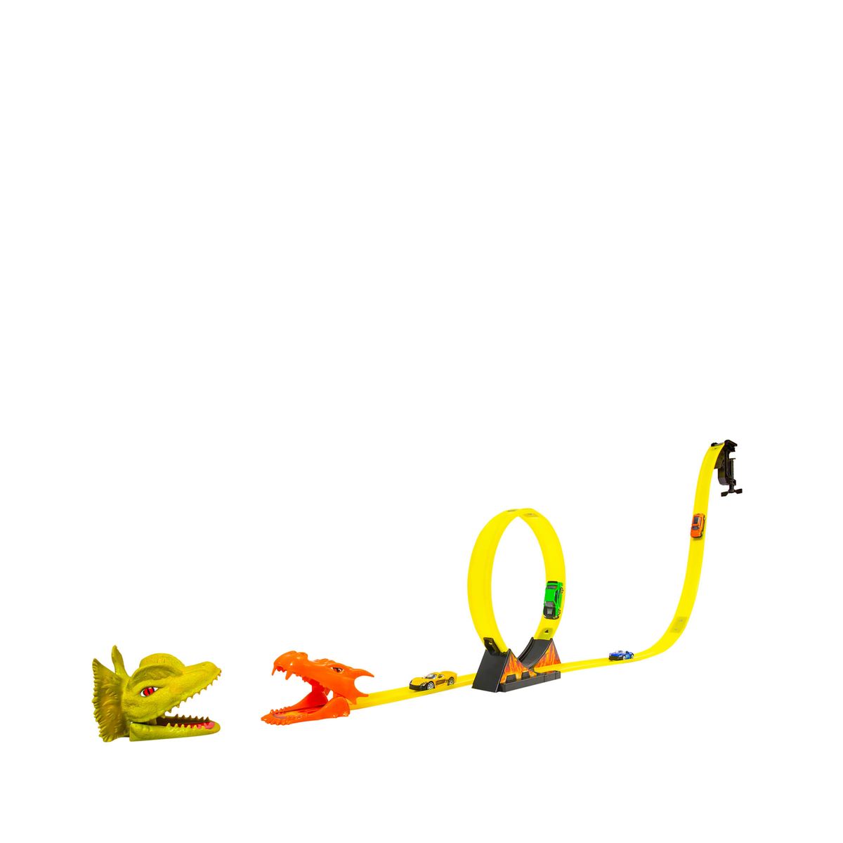 TOY LOGIC - Pista de Carros Teamsterz Dino Clash Attack x 5 Carros