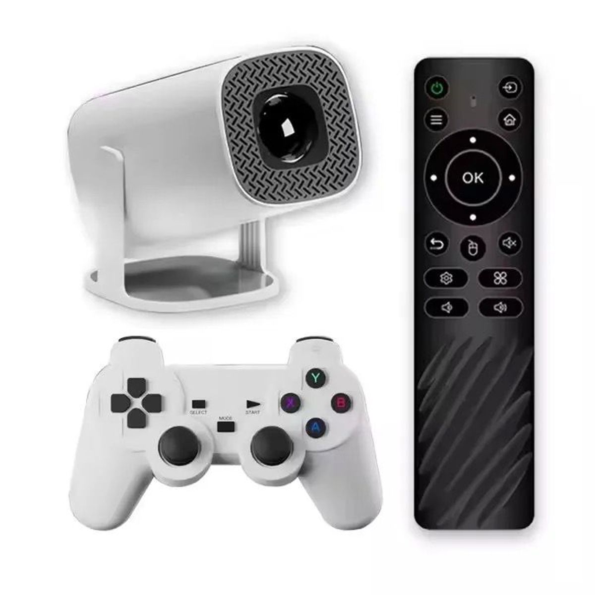 GENERICO - Proyector Smart 1080HD Android 11 Cine en Casa
