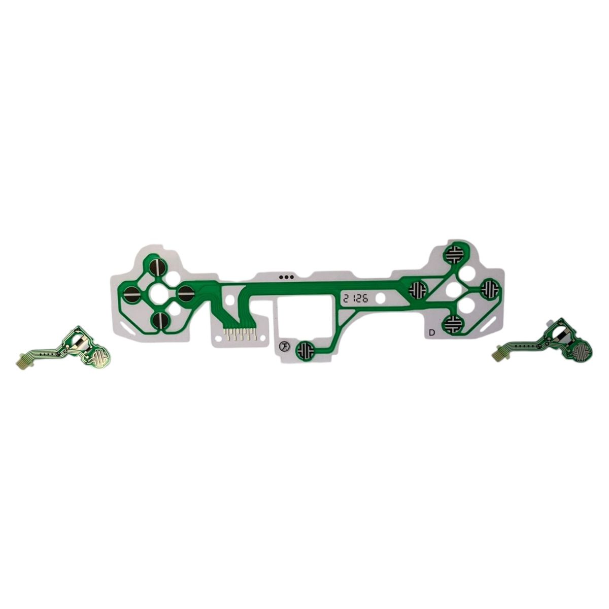GENERICO - Membrana Acetato Verde Conductor Para Control Dualsense Ps5