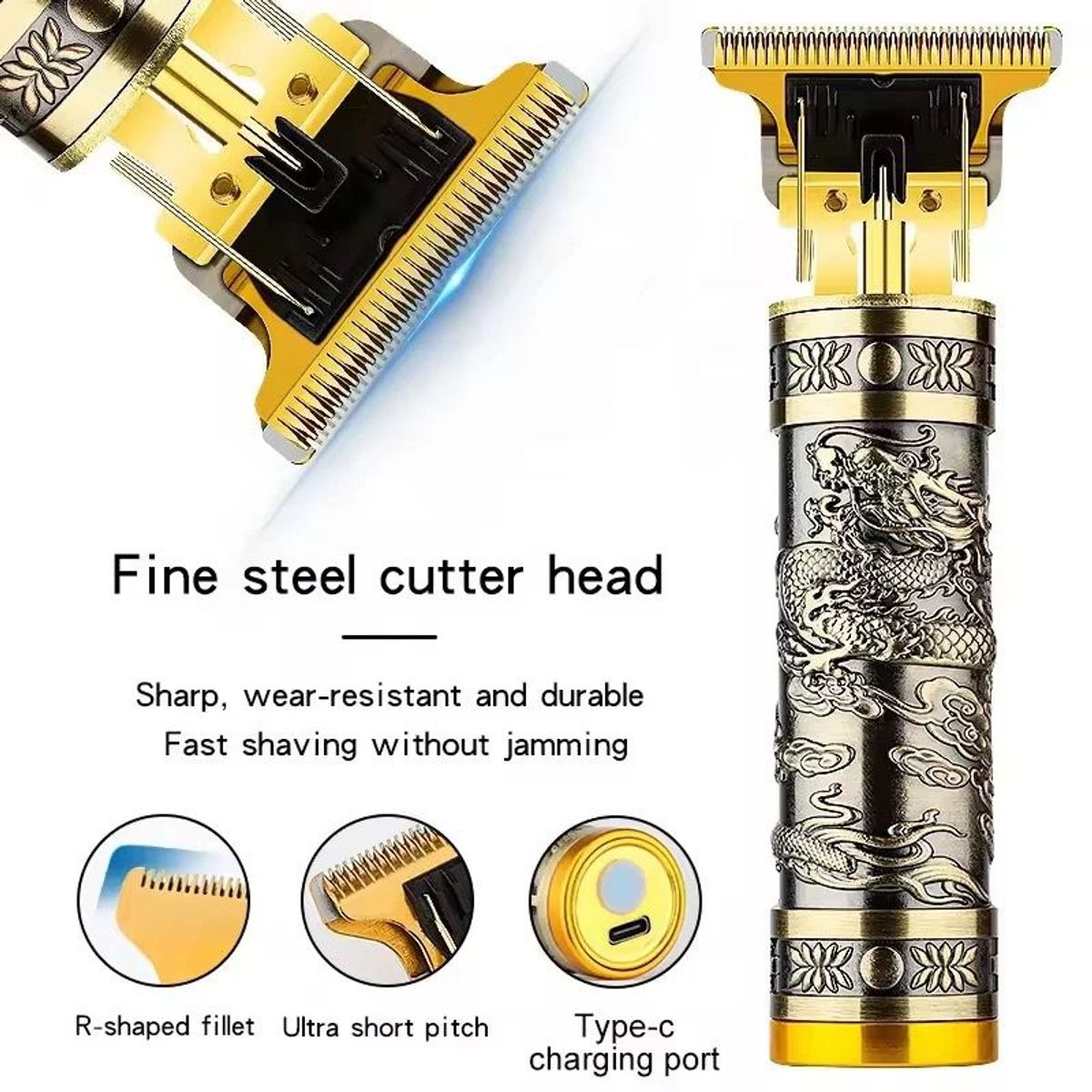 VGR - Pack  Afeitadora VGR V-002 + Máquina 3 en 1 Hair Clipper