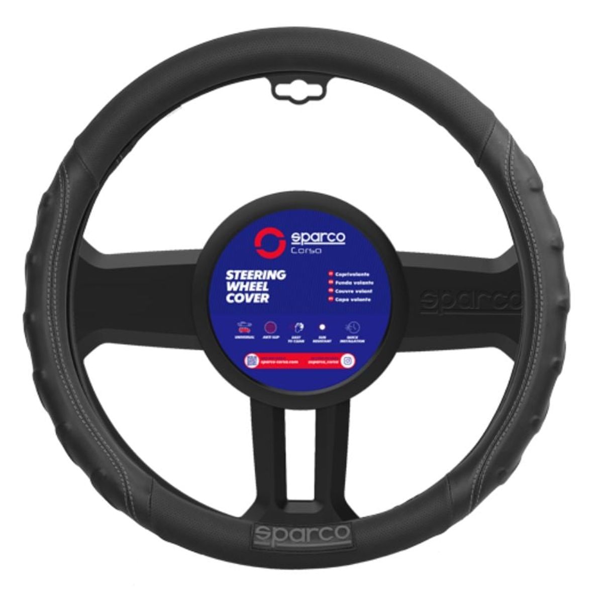 SPARCO - Cubre Volante Carro Sparco Protector Timon SPS102GR
