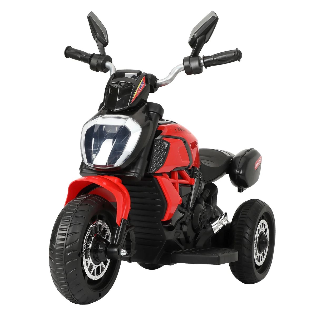 ROADMASTER - Roadmaster Moto Electrica Montable para Niños y Niñas de 3 Ruedas Tipo Ducati