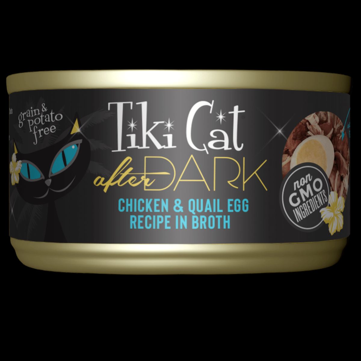 CATLIKE - Alimento Tiki Cat Dark Pollo Huevo D Codorniz En Caldo 80gr