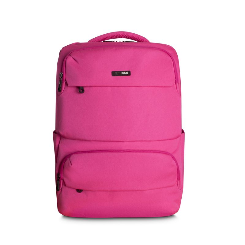 TECHBAG - Morral Portacomputador TechBag 15 Rosa Ref L-1550