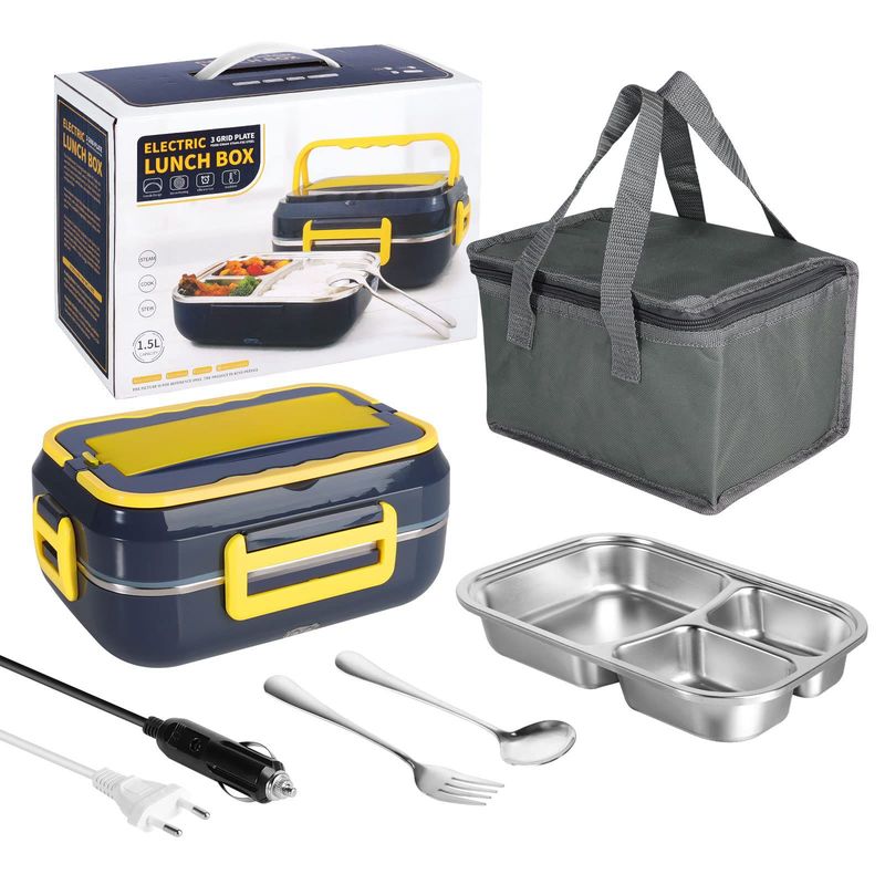 GENERICO - Lonchera Electrica Portatil Calentador Comida Almuerzo 15l