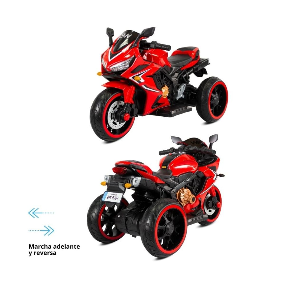 PRINSEL - Moto Electrica Montables Niños 5 años MP3 USB Prinsel Matrix