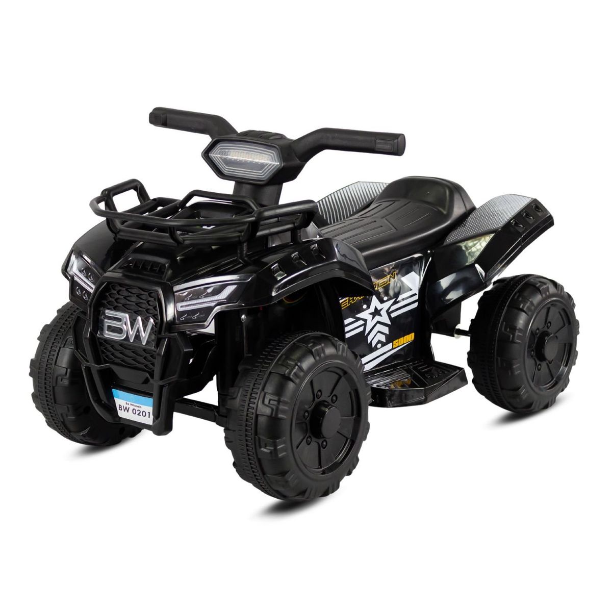 PRINSEL - Cuatrimoto Eléctrica Recargable Montable Niños 2-4 años
