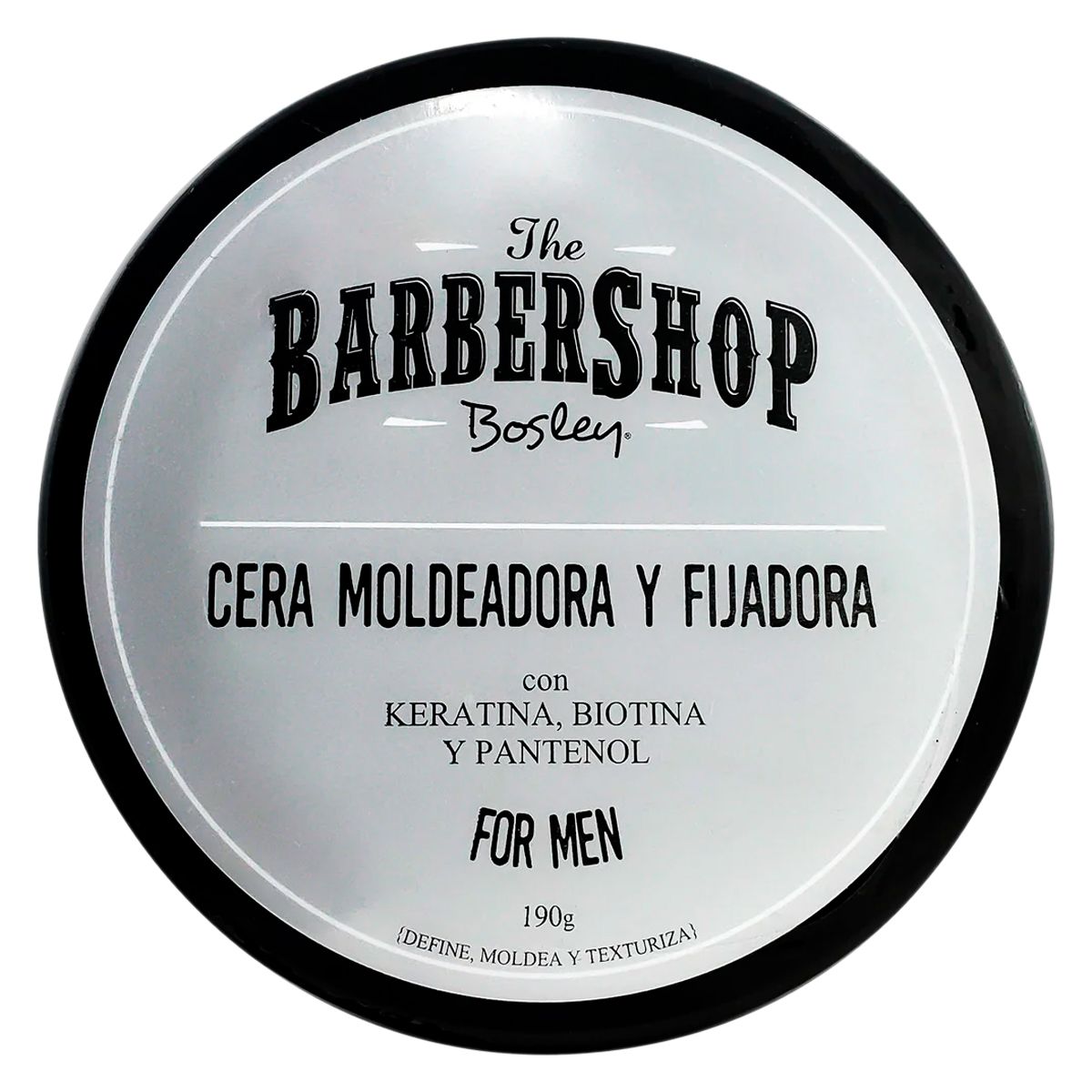 BARBERSHOP - Cera Para Barba Barbershop Keratina Biotina Pantenol Original