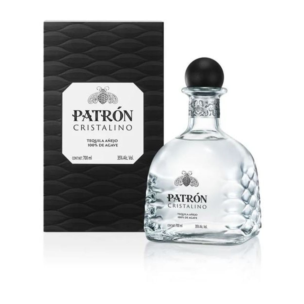 GENERICO - TEQUILA PATRÓN CRISTALINO AÑEJO 700 ML