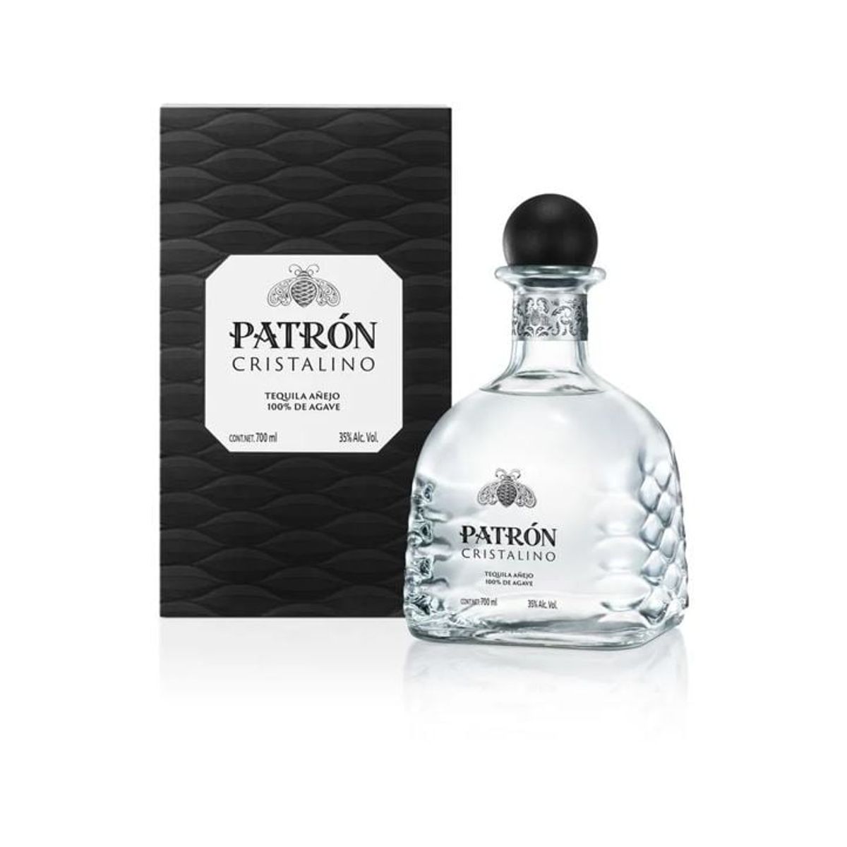 GENERICO - TEQUILA PATRÓN CRISTALINO AÑEJO 700 ML