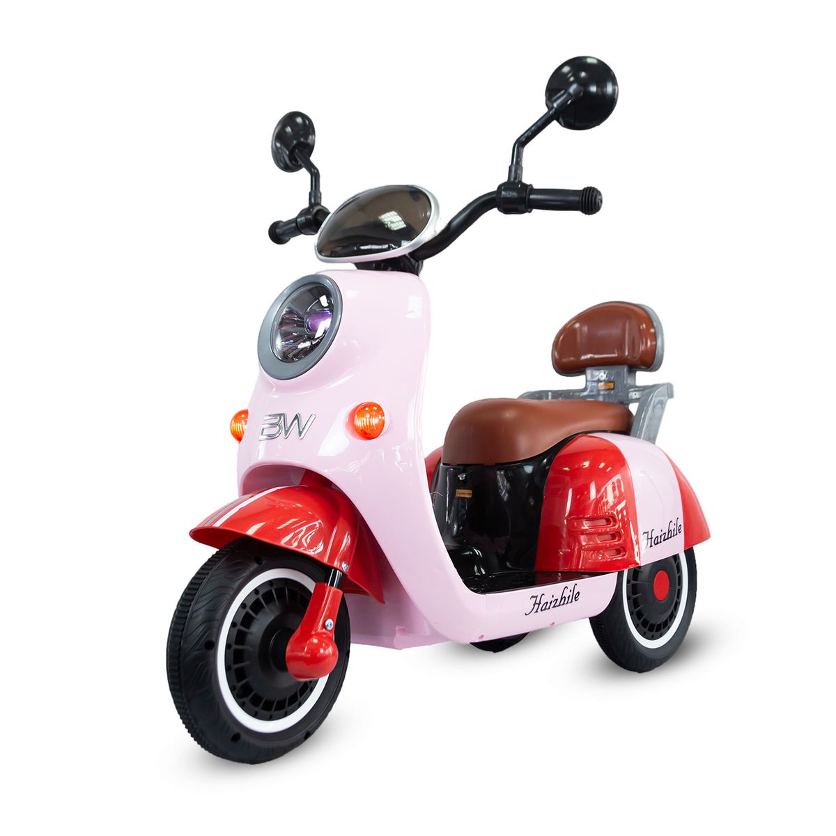 PRINSEL - Moto Carro Electrica Montables Niñas Luces Sonidos Vespa Prinsel