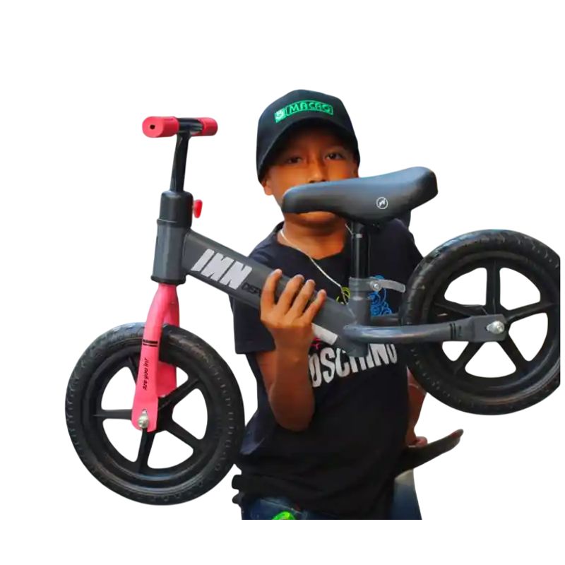 GENERICO - Bicicleta Sin Pedales De Impulso Aprendizaje- Niñas y Niños