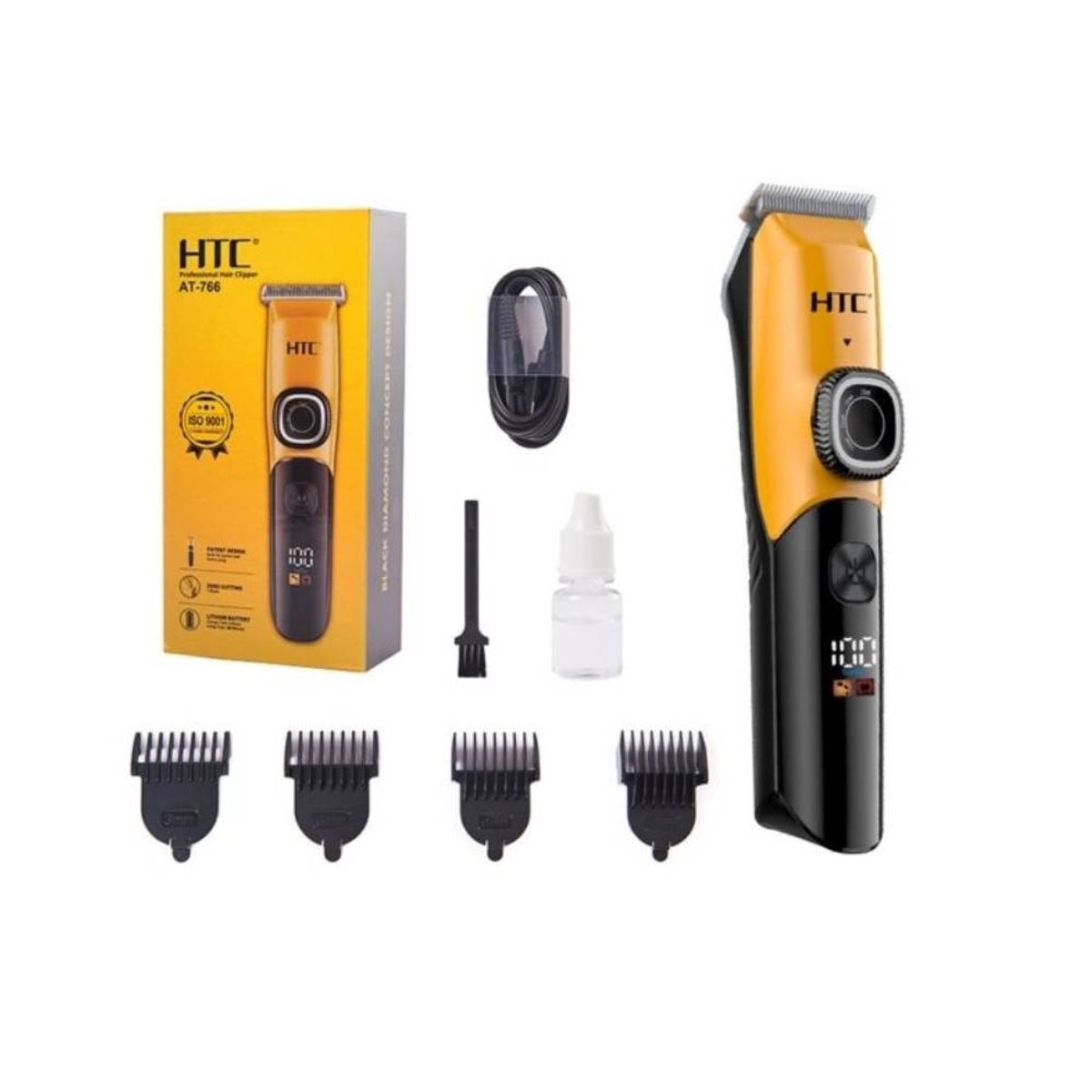 HTC - Maquina Patillera Y Afeitadora Turbo Htc AT-766 Recargable