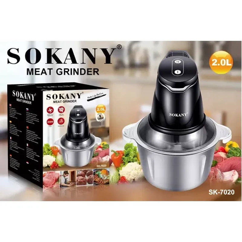 SOKANY - Picadora Eléctrica Sokany Sk-7020