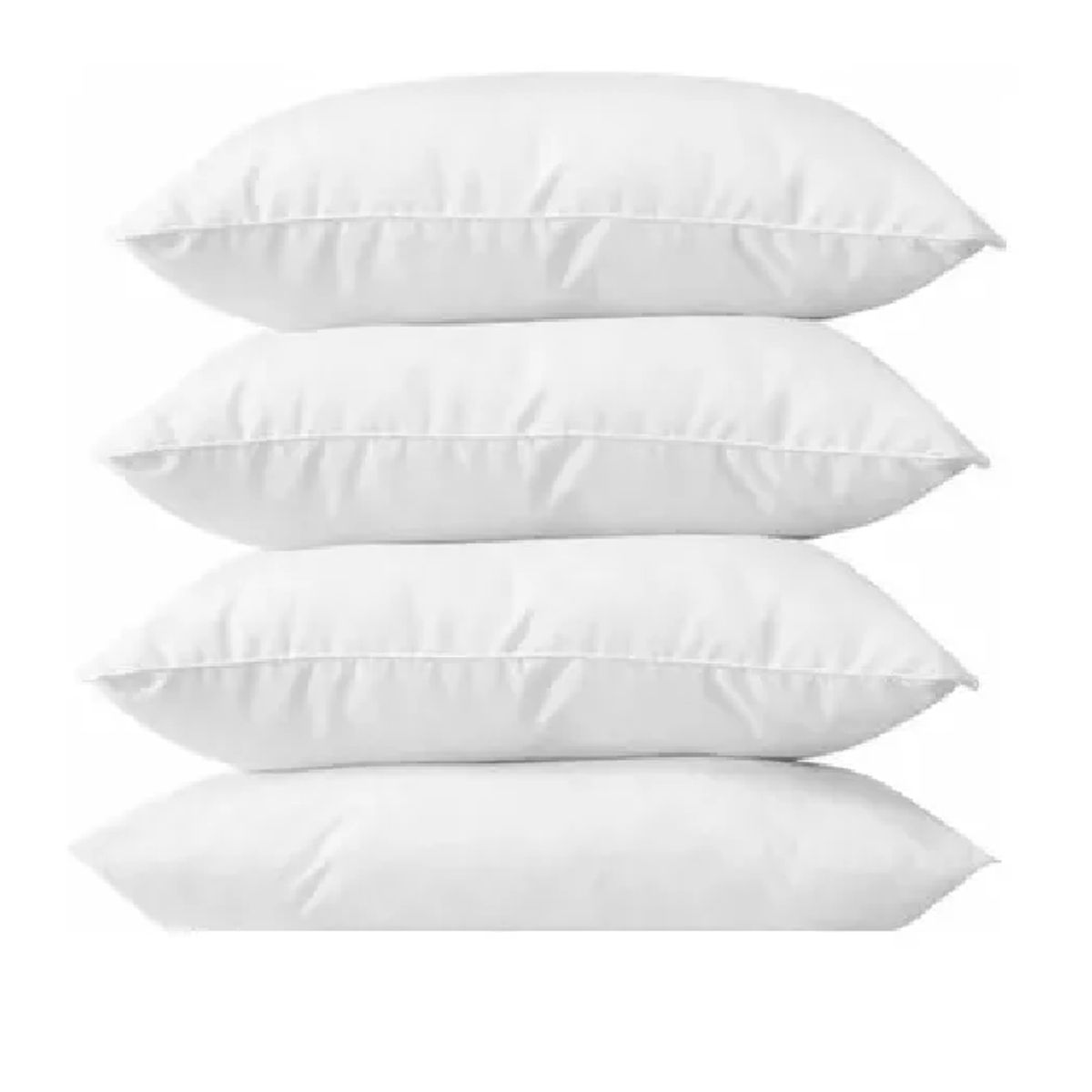 GENERICO - Almohada Hotelera Siliconada X4 Und De 50x70x10 Color Blanco