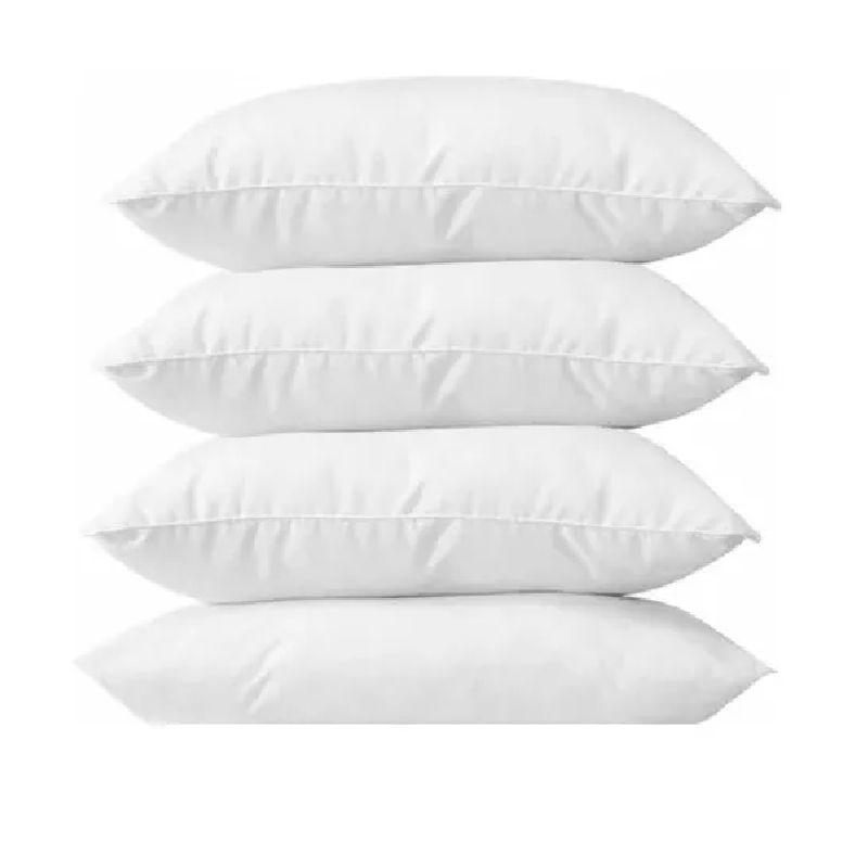 GENERICO - Almohada Hotelera Siliconada X4 Und De 50x70x10 Color Blanco