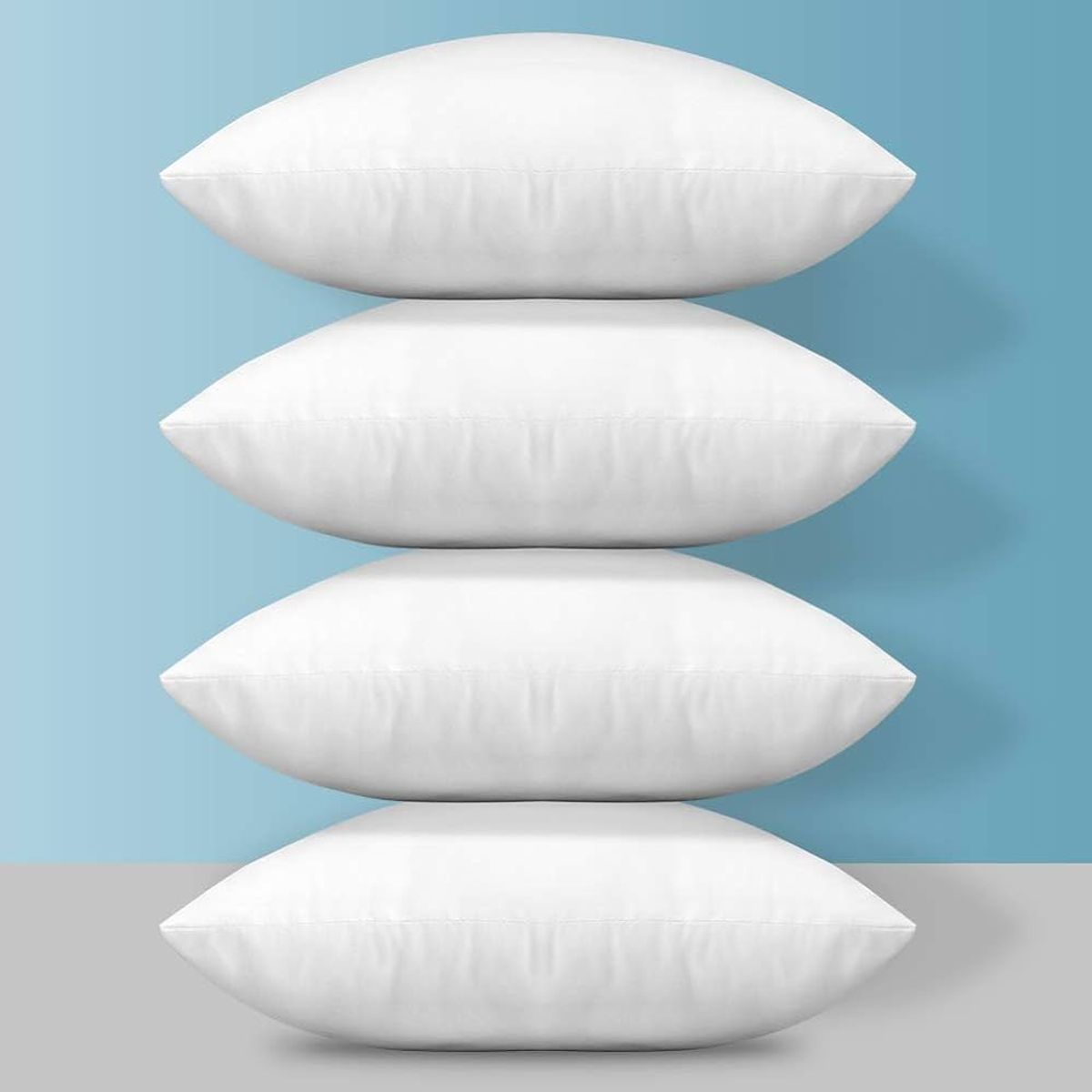 GENERICO - Almohada Hotelera Siliconada X4 Und De 50x70x10 Color Blanco