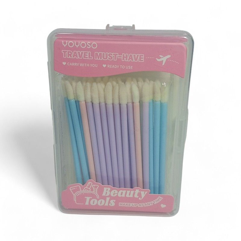 YOYOSO - PINCEL PARA LABIOS DESECHABLE - 40UND