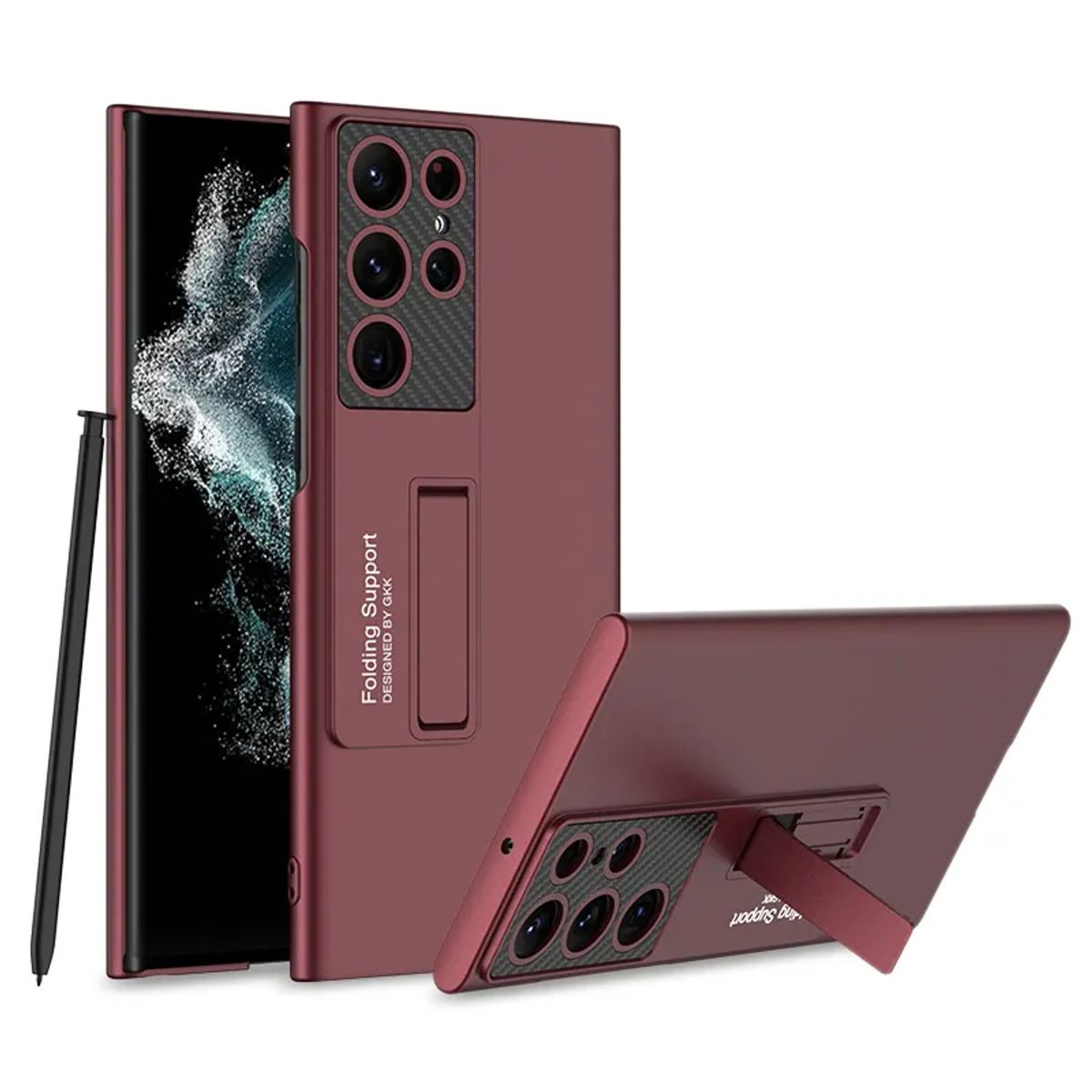 GENERICO - Funda Protectora 360° Rígido Samsung S23 Ultra Gkk