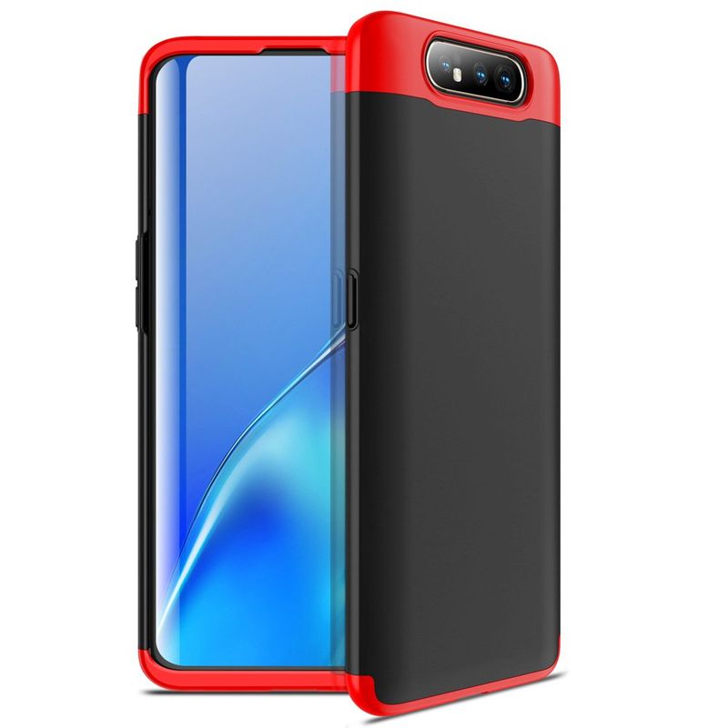 GENERICO - Funda Carcasa Estuche Protector Para Samsung A80 Negro Rojo