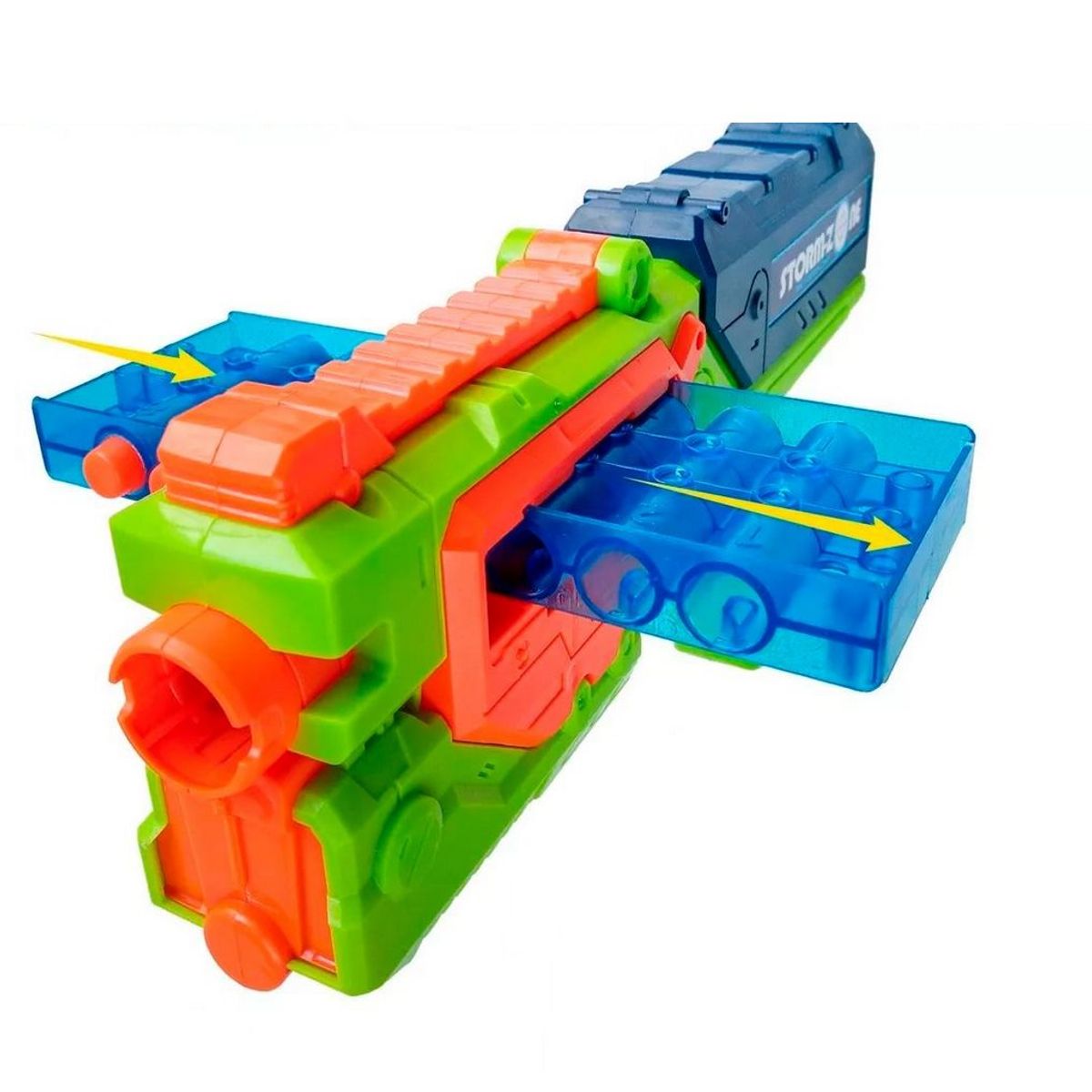 GENERICO - Pistola Lanza Dardos Nerf Multiples Juguete Niño Storm Verde
