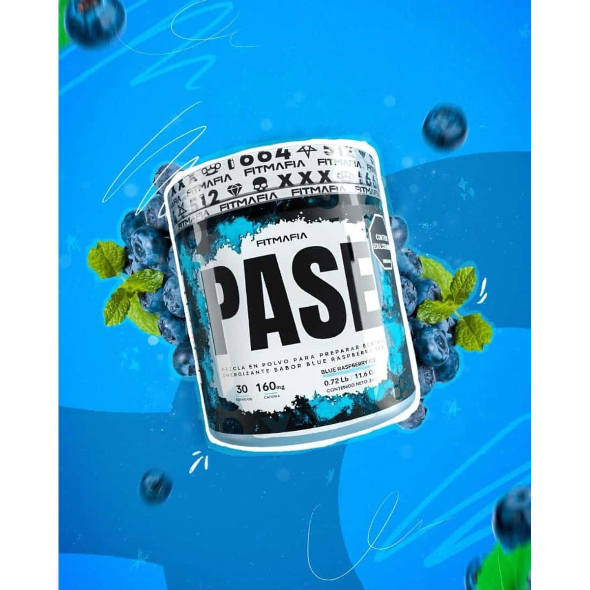 PROSCIENCE - PASE Pre-workout con Cafeina 330gr Fitmafia