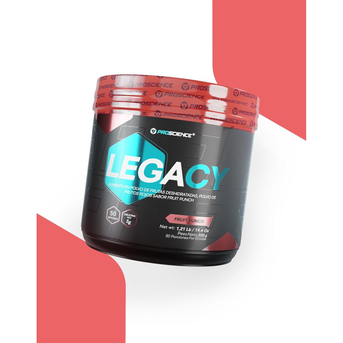 PROSCIENCE - Legacy Creatina HCL x50 Servicios Proscience FRUITCH PUNCH