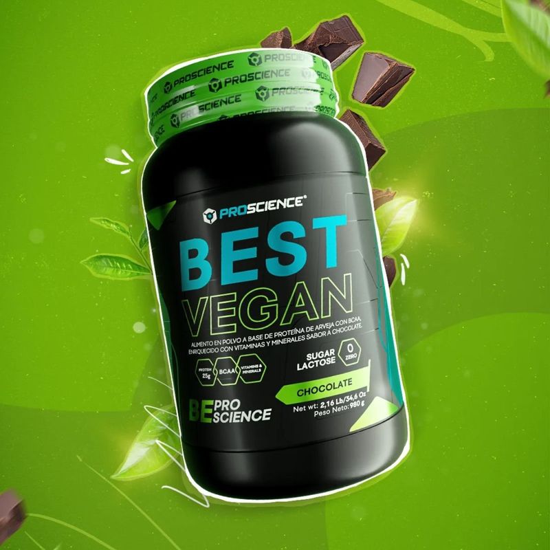 PROSCIENCE - Best Vegan Proteina Vegana 2 lb Proscience - Chocolate