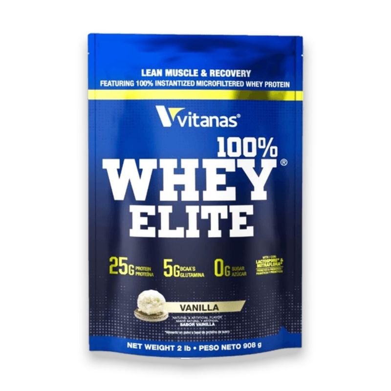 VITANAS - Whey Elite 2 libras Vitanas proteina limpia vainilla